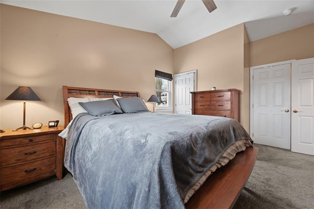 111 Greenhill Road Pittsburgh, PA 15237 - Photo 21 of 40 a bedroom with a bed and a night stand