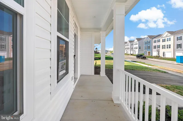 a view of a city from a balcony