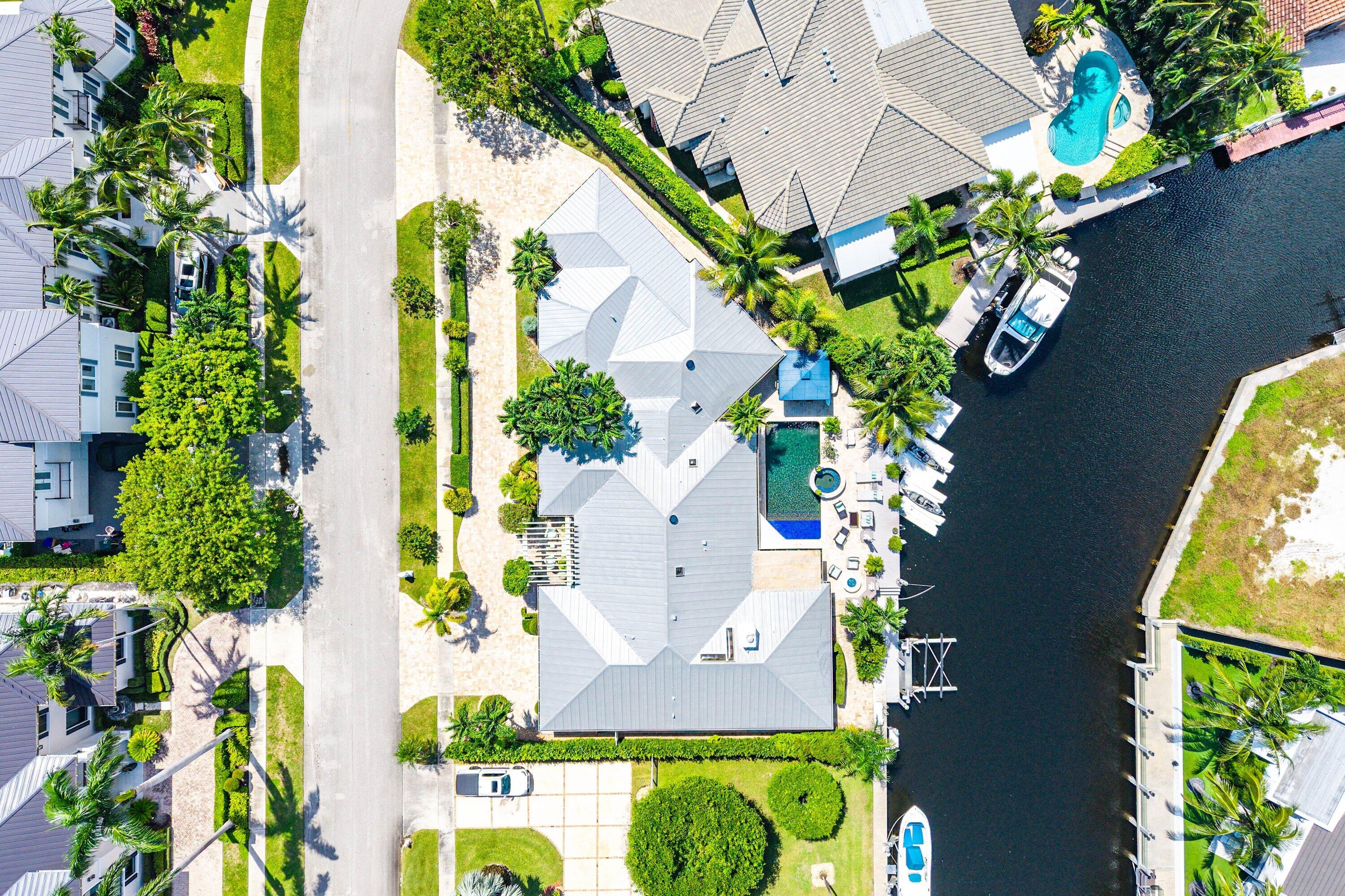 7425 Northeast Bay Cove Court Boca Raton, FL 33487 - Photo 2 of 86 Overhead Aerial