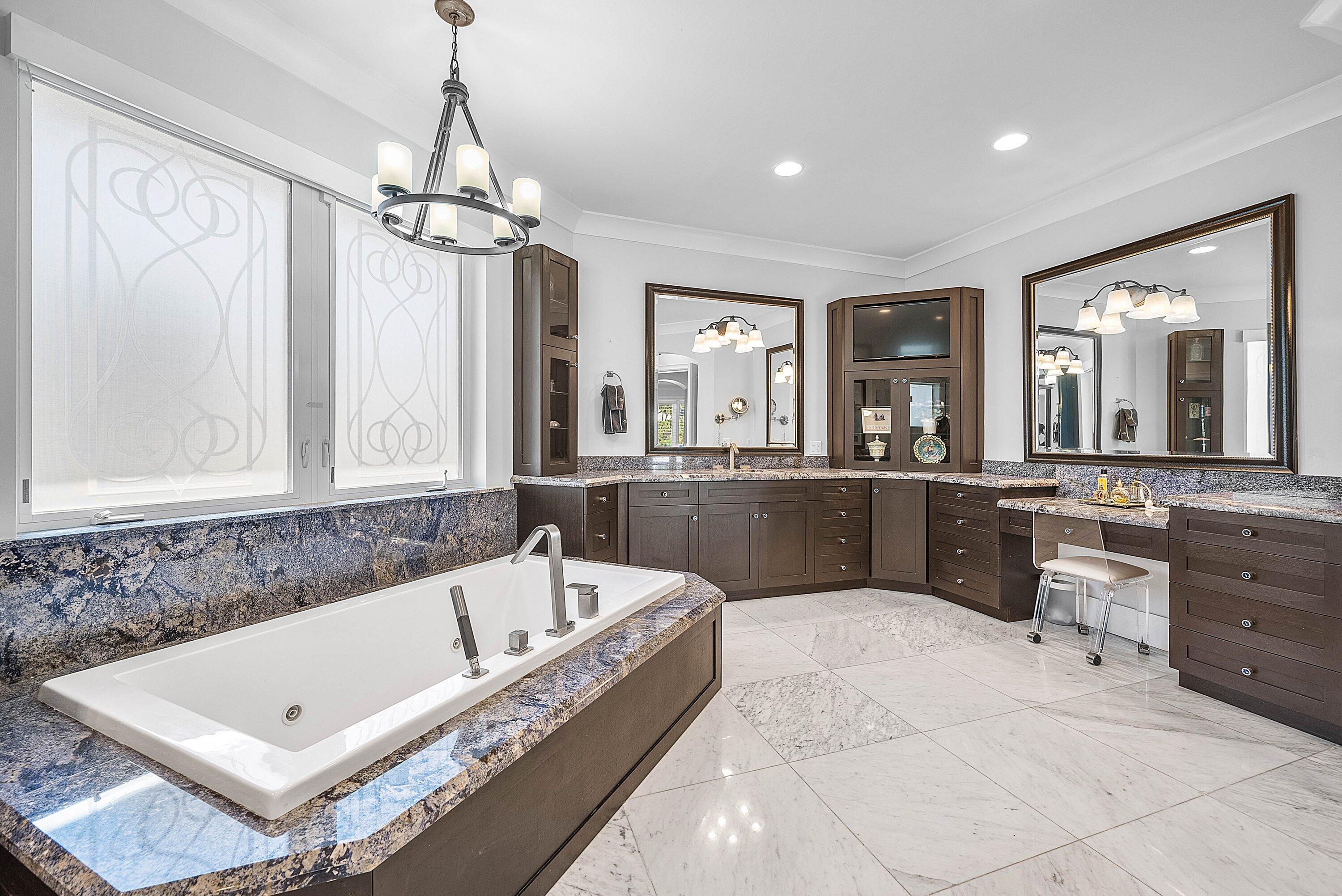 7425 Northeast Bay Cove Court Boca Raton, FL 33487 - Photo 39 of 86 Double Vanity Primary Bathroom