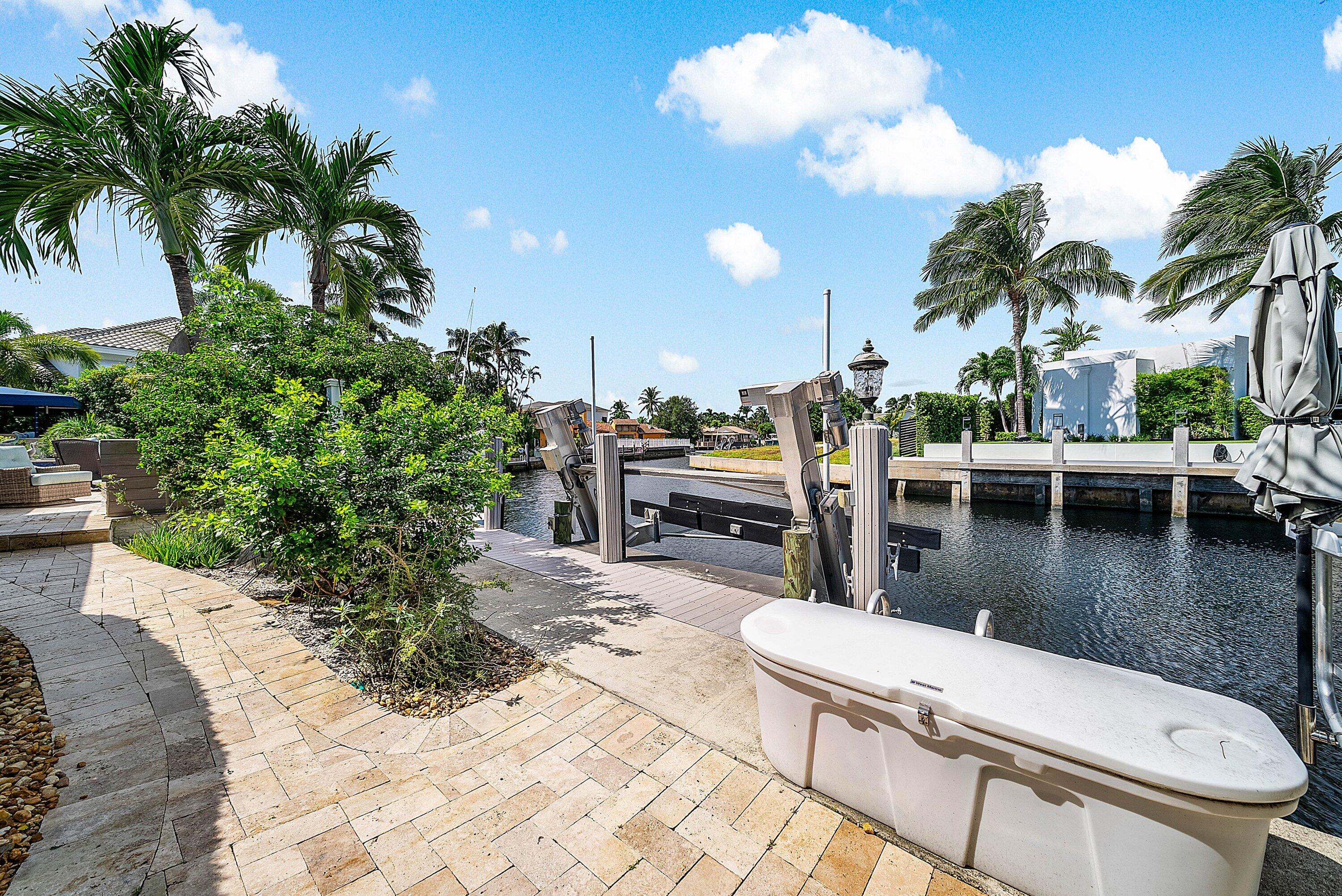 7425 Northeast Bay Cove Court Boca Raton, FL 33487 - Photo 74 of 86 Dock Area