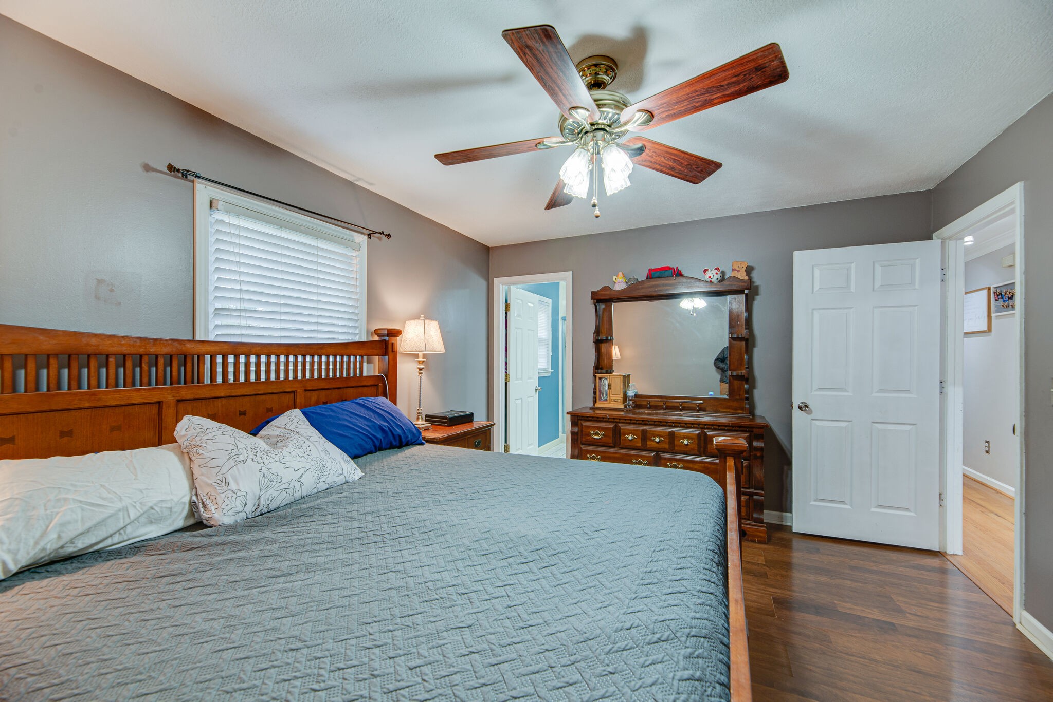 5140 East Calgary Murfreesboro, TN 37129 - Photo 17 of 30 a bedroom with furniture and a large window