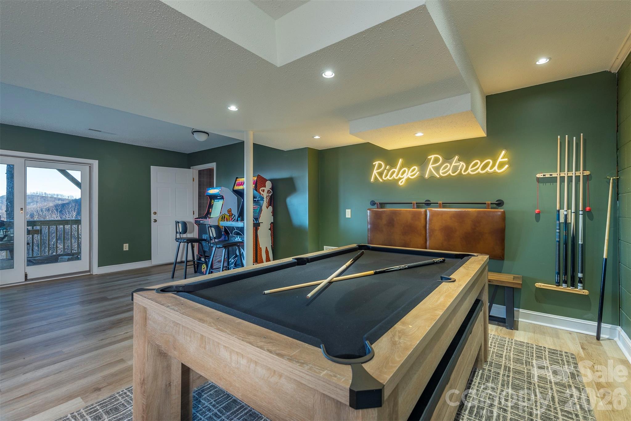 322 Goldenleaf Road Mars Hill, NC 28754 - Photo 4 of 47 a room with pool table and windows