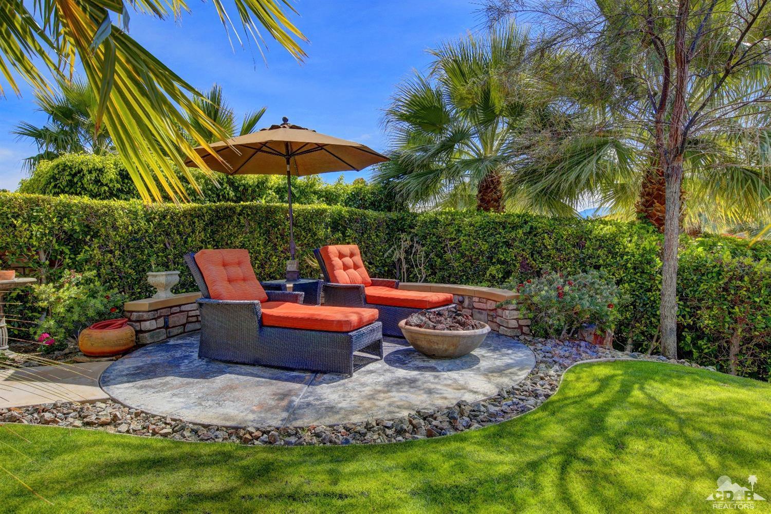 5 Via Santa Velera Rancho Mirage, CA 92270 - Photo 62 of 90 a view of outdoor space yard and patio