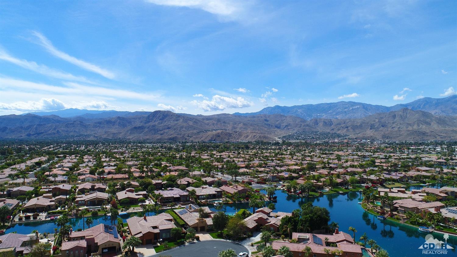 5 Via Santa Velera Rancho Mirage, CA 92270 - Photo 67 of 90 a view of a city with mountains in the background