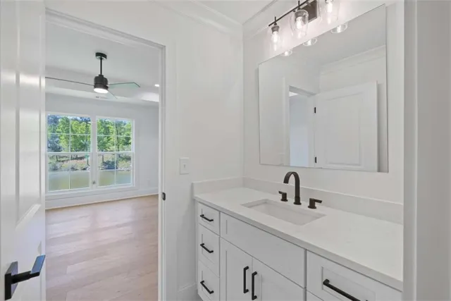 an aerial view of a houses with outdoor space