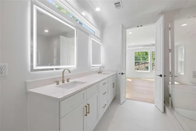 a view of kitchen with furniture and a window