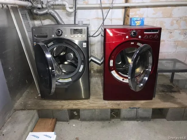 a view of a balcony with wooden floor