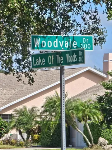 a view of a street sign