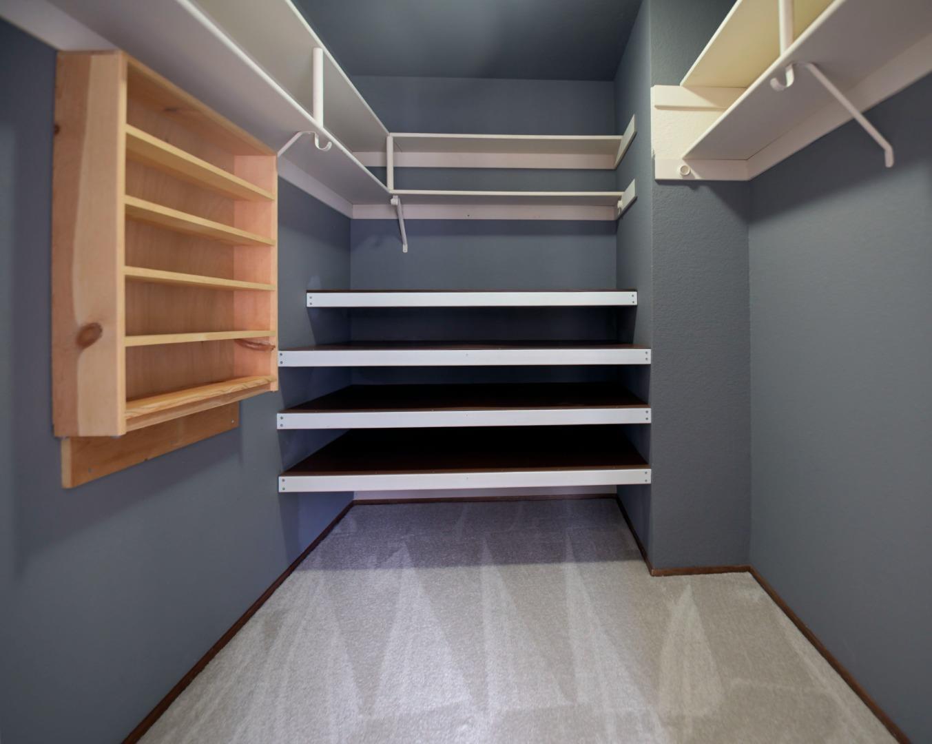 584 Valeri Ruth Court Santa Clara, CA 95050 - Photo 16 of 27 a view of walk in closet with empty racks