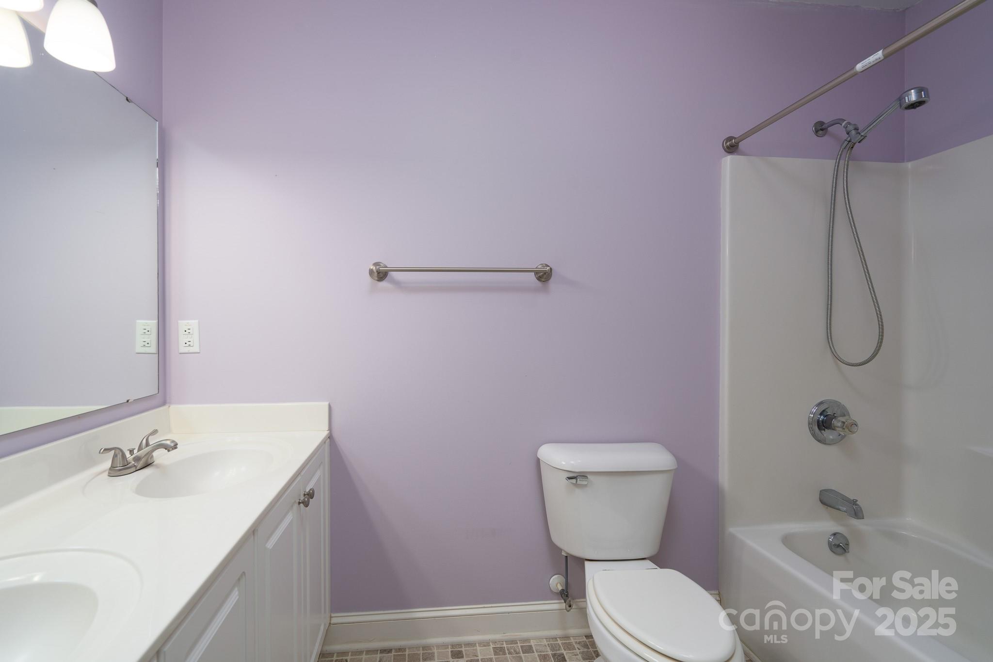 280 Bonaventure Drive Salisbury, NC 28147 - Photo 13 of 48 a bathroom with a sink a toilet and shower
