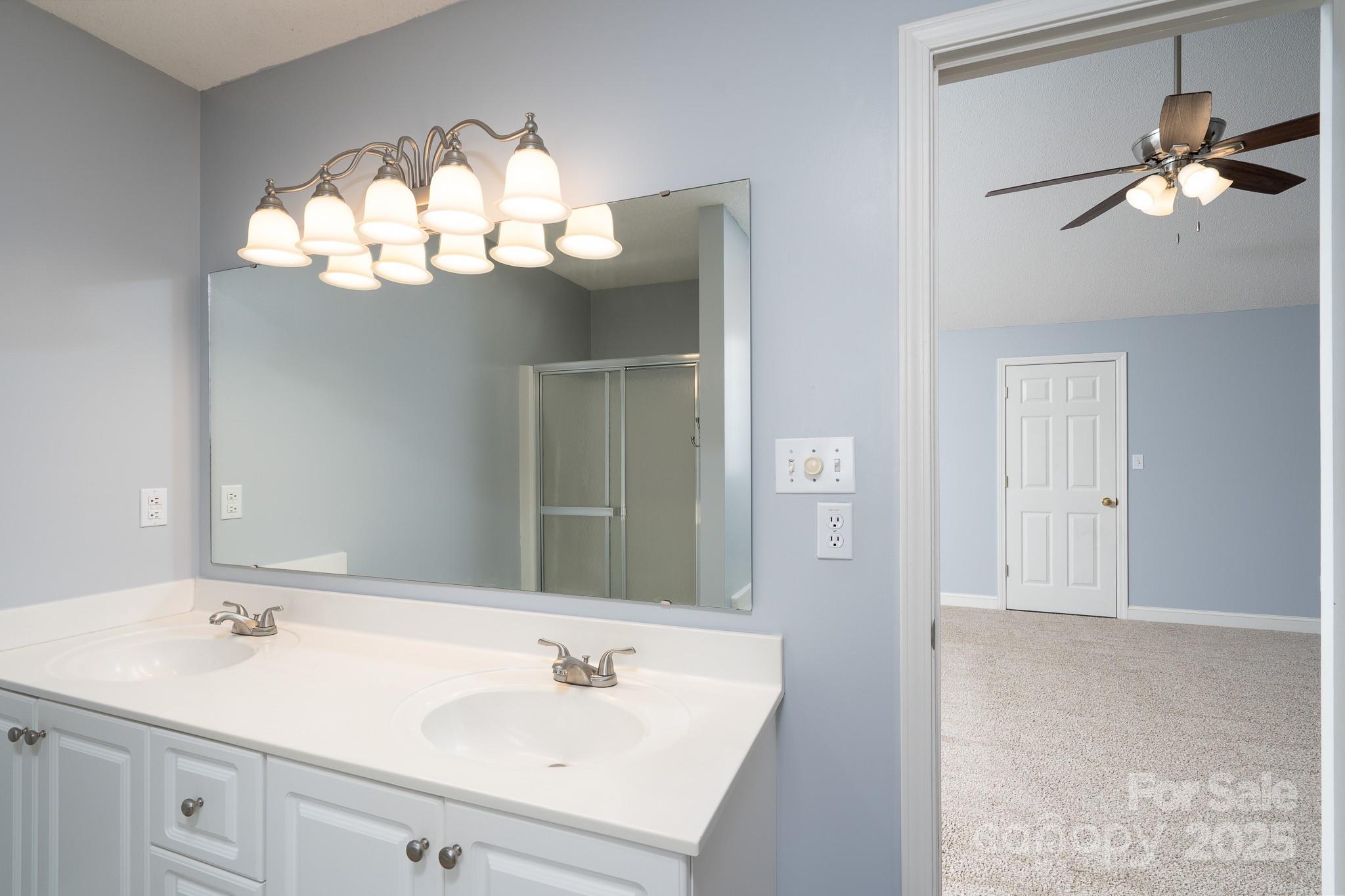 280 Bonaventure Drive Salisbury, NC 28147 - Photo 20 of 48 a bathroom with a sink and a mirror
