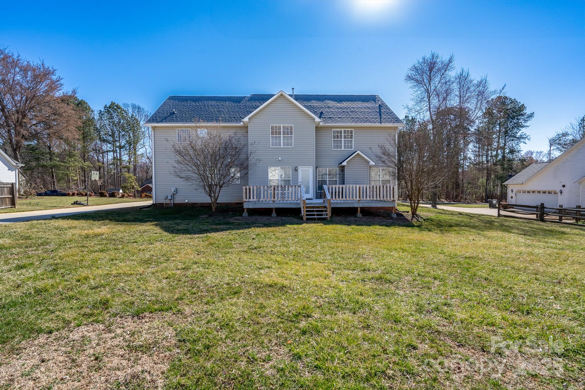 280 Bonaventure Drive Salisbury, NC 28147 - Photo 43 of 48 a aerial view of a house with a big yard and large trees