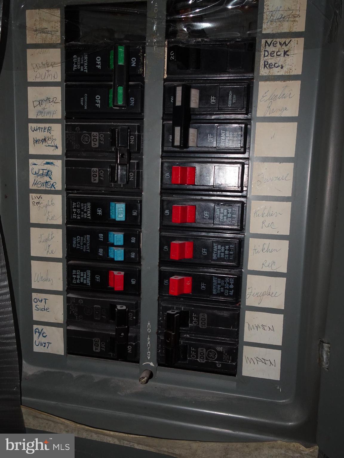 1057 Paper Mill Road Chambersburg, PA 17202 - Photo 35 of 39 breaker box in hallway