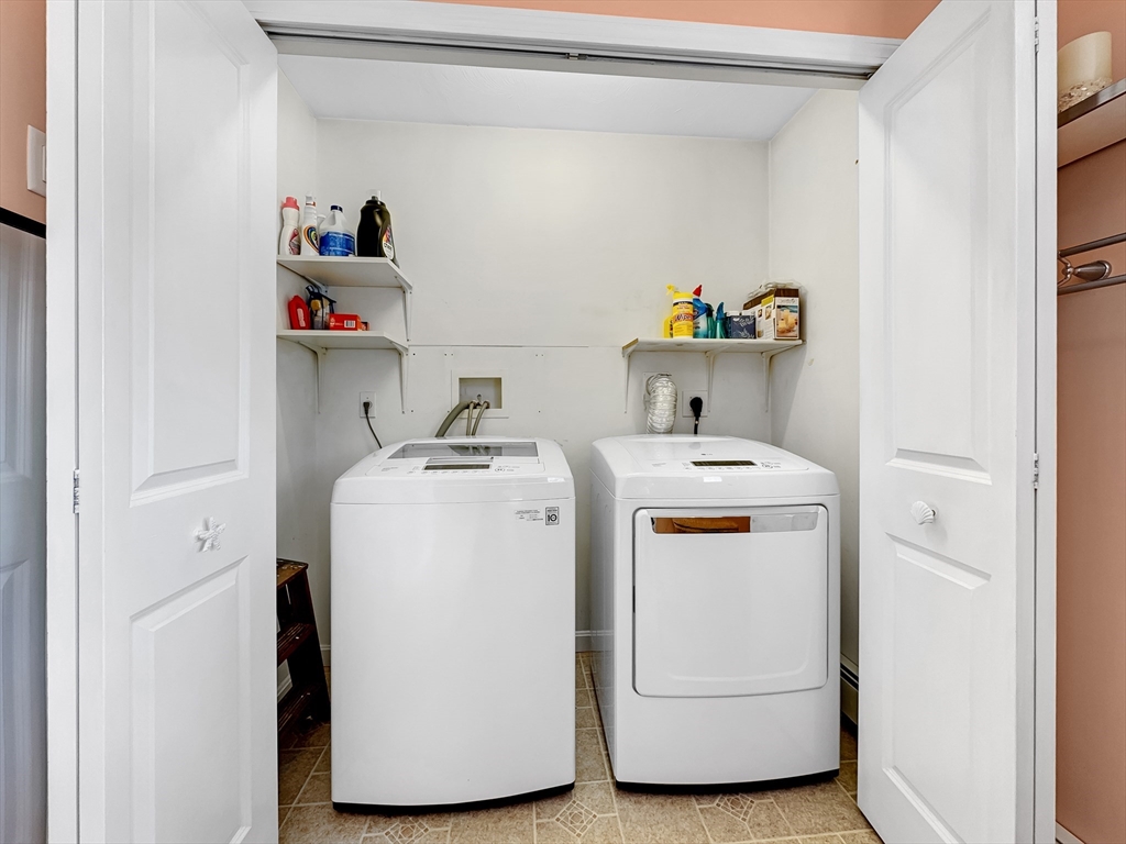 5 Wilson Street Wareham, MA 02571 - Photo 33 of 37 a utility room with dryer and washer