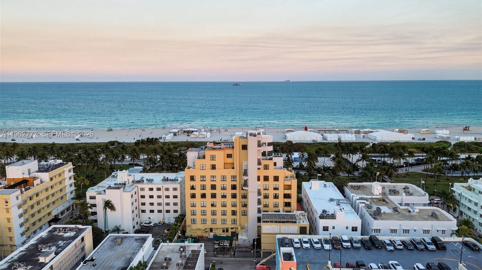 1330 Ocean Drive, Unit R7C Miami Beach, FL 33139 - Photo 21 of 21 a view of city with ocean