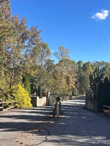 a view of a park with tree s