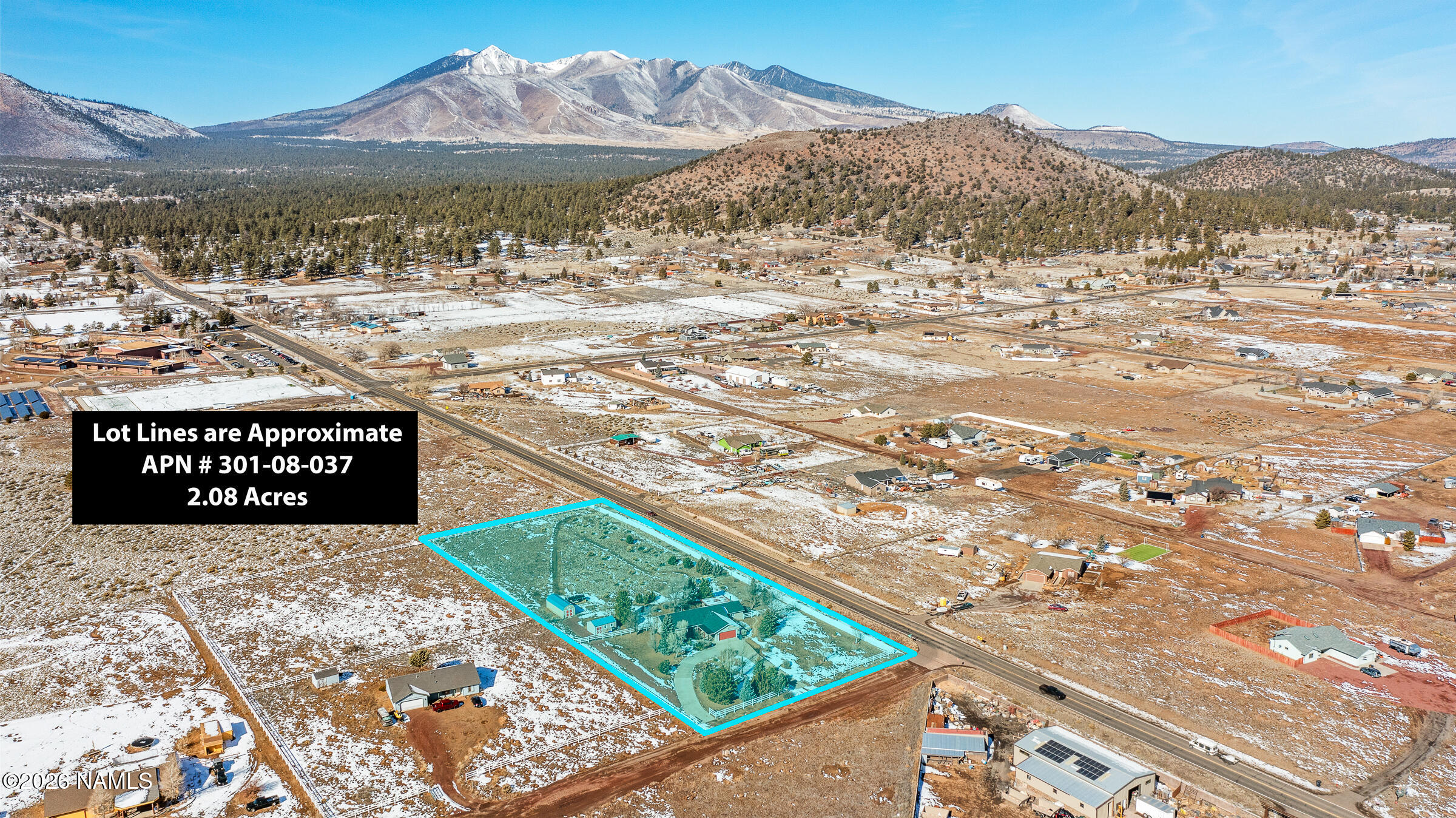 8980 Crystal View Lane Flagstaff, AZ 86004 - Photo 2 of 33 Aerial View