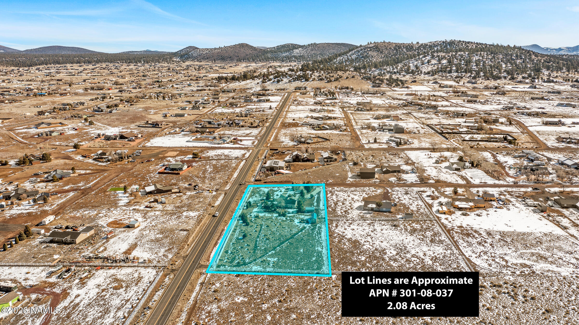 8980 Crystal View Lane Flagstaff, AZ 86004 - Photo 29 of 33 Aerial View