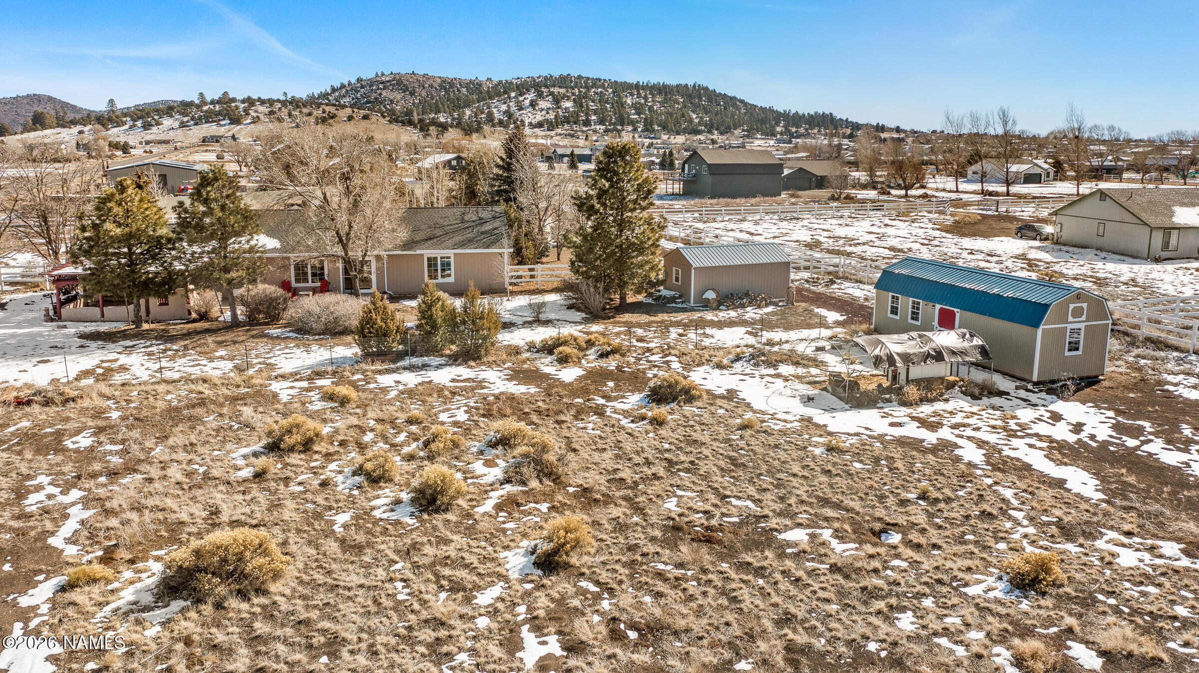 8980 Crystal View Lane Flagstaff, AZ 86004 - Photo 30 of 33 Aerial View