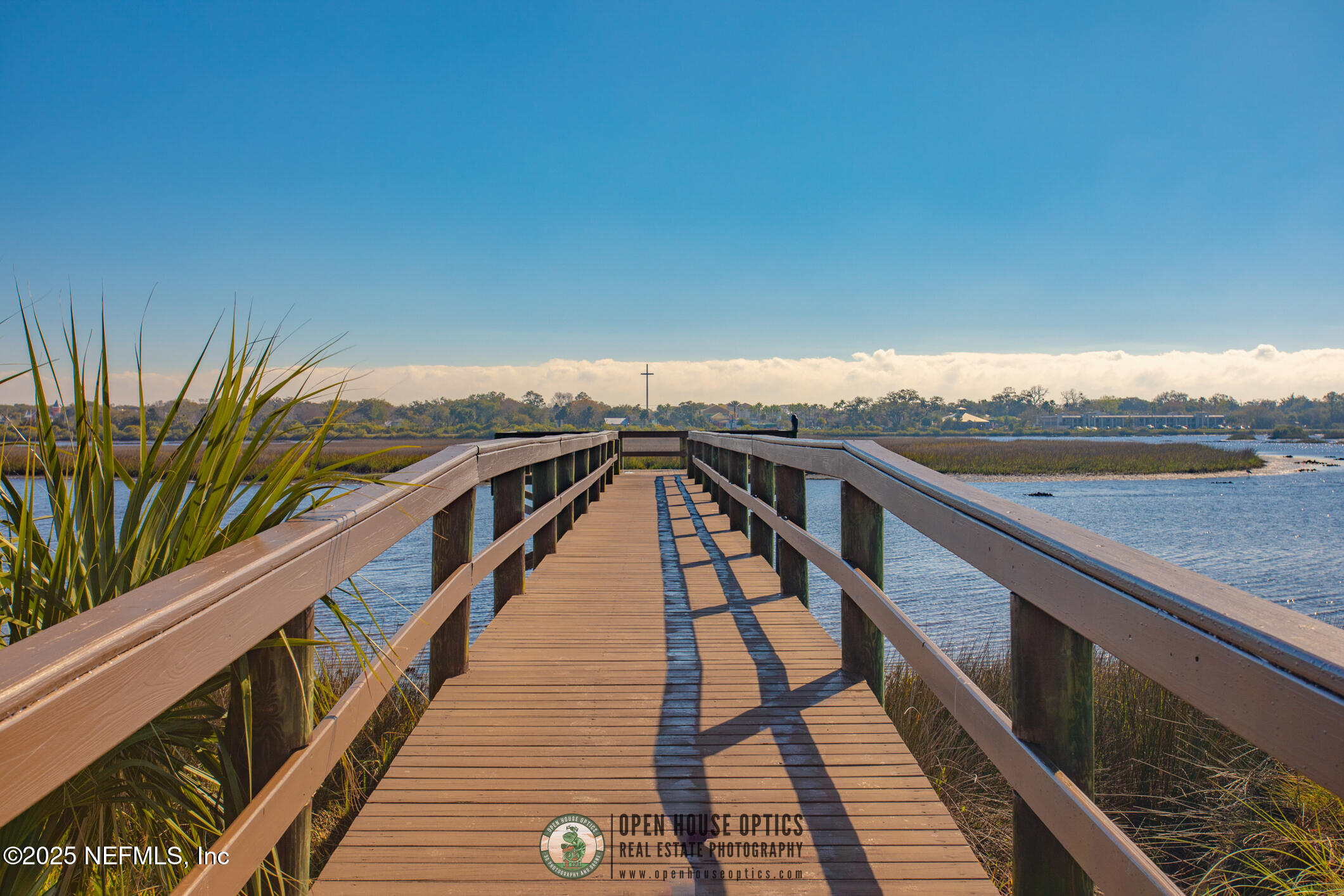 2521 Vista Cove Road St. Augustine, FL 32084 - Photo 47 of 64 a view of a balcony with wooden floor and fence
