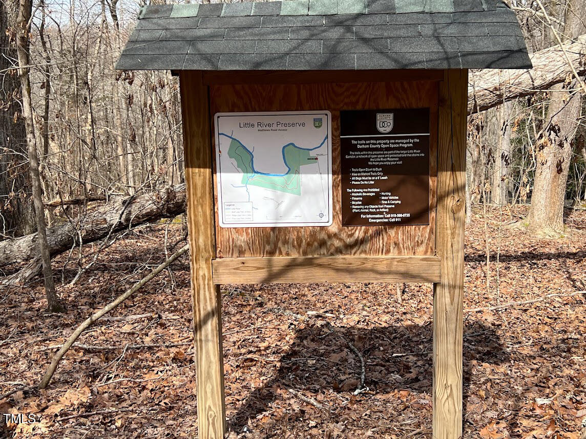 7- Little River Preserve sign