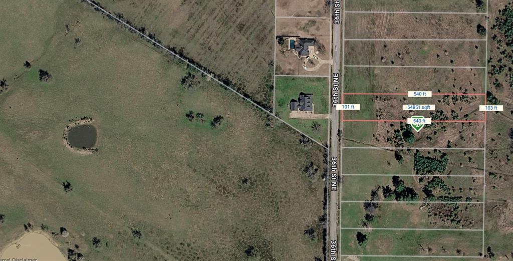 Tbd Tbd Street Paris, TX 75462 - Photo 2 of 2 Property Survey. Displaying aerial imagery of the property with boundary lines and dimensions