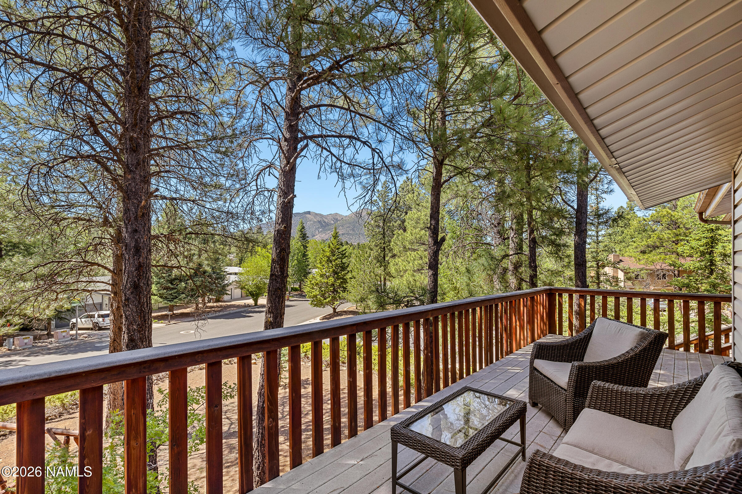 1886 North Edgewood Street Flagstaff, AZ 86004 - Photo 9 of 36 Fron Deck w/ Views