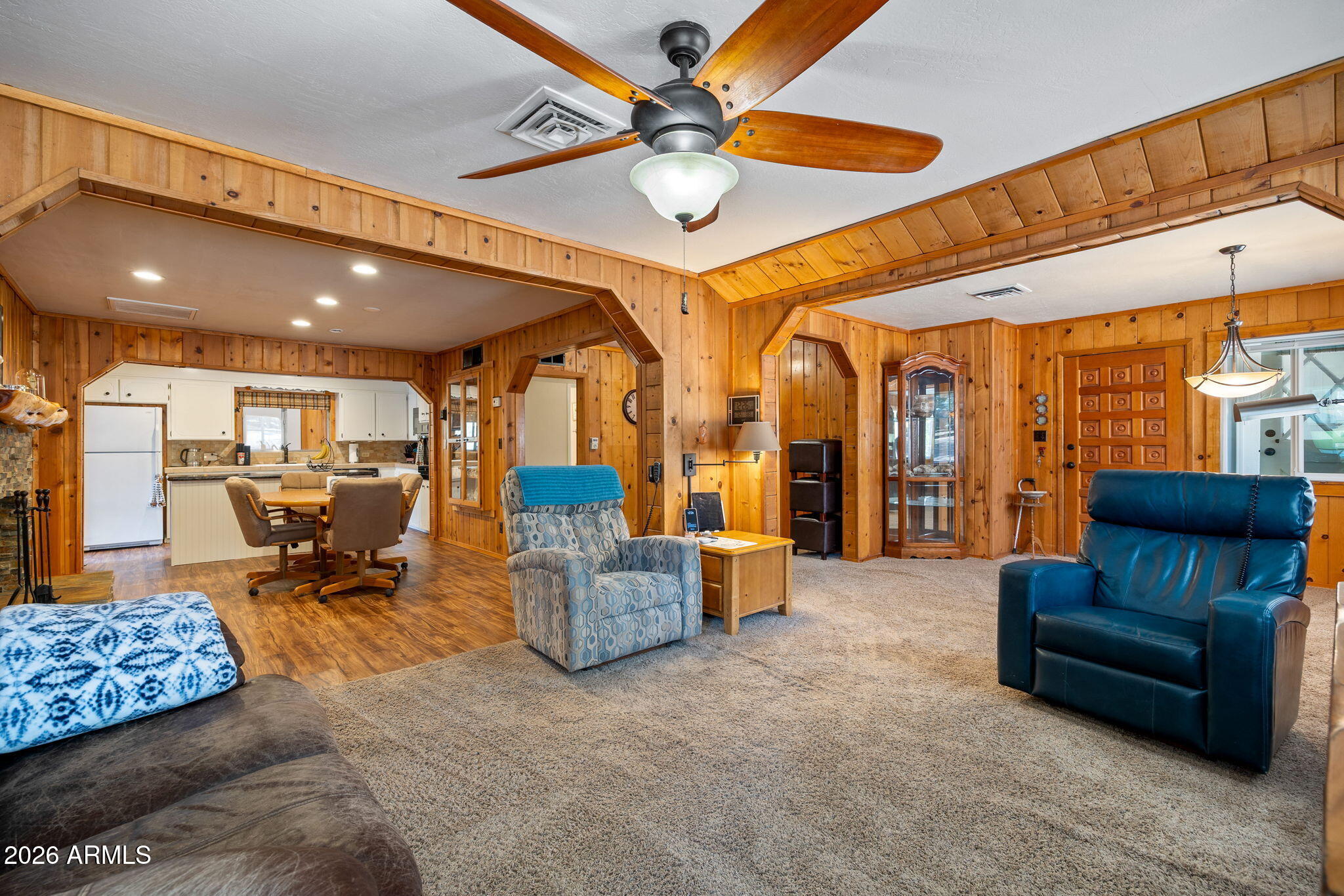 3384 Turkey Run Overgaard, AZ 85933 - Photo 8 of 37 a living room with furniture and kitchen view