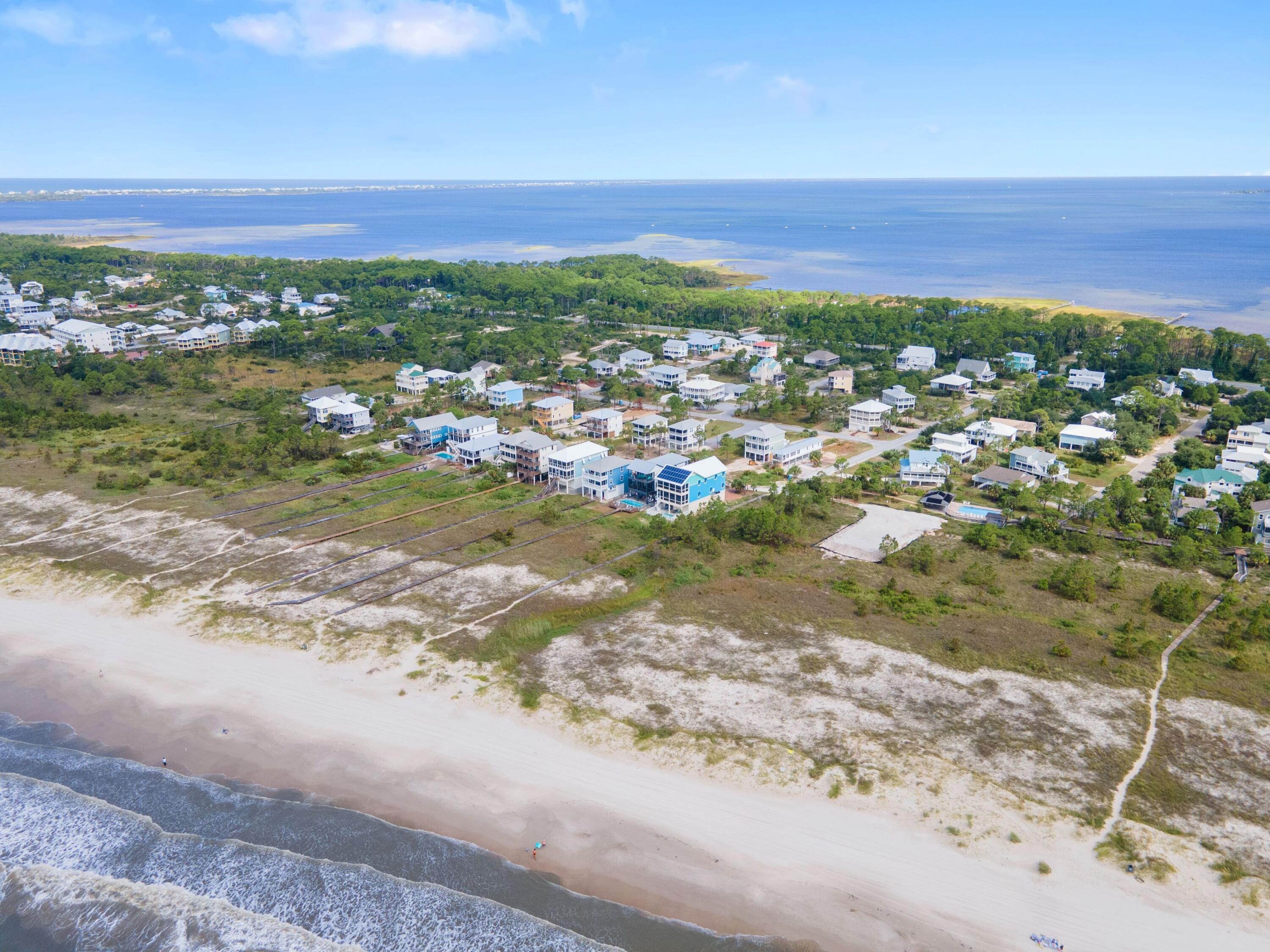 292 Pebble Beach Avenue Port St. Joe, FL 32456 - Photo 12 of 23 a view of a city with ocean view
