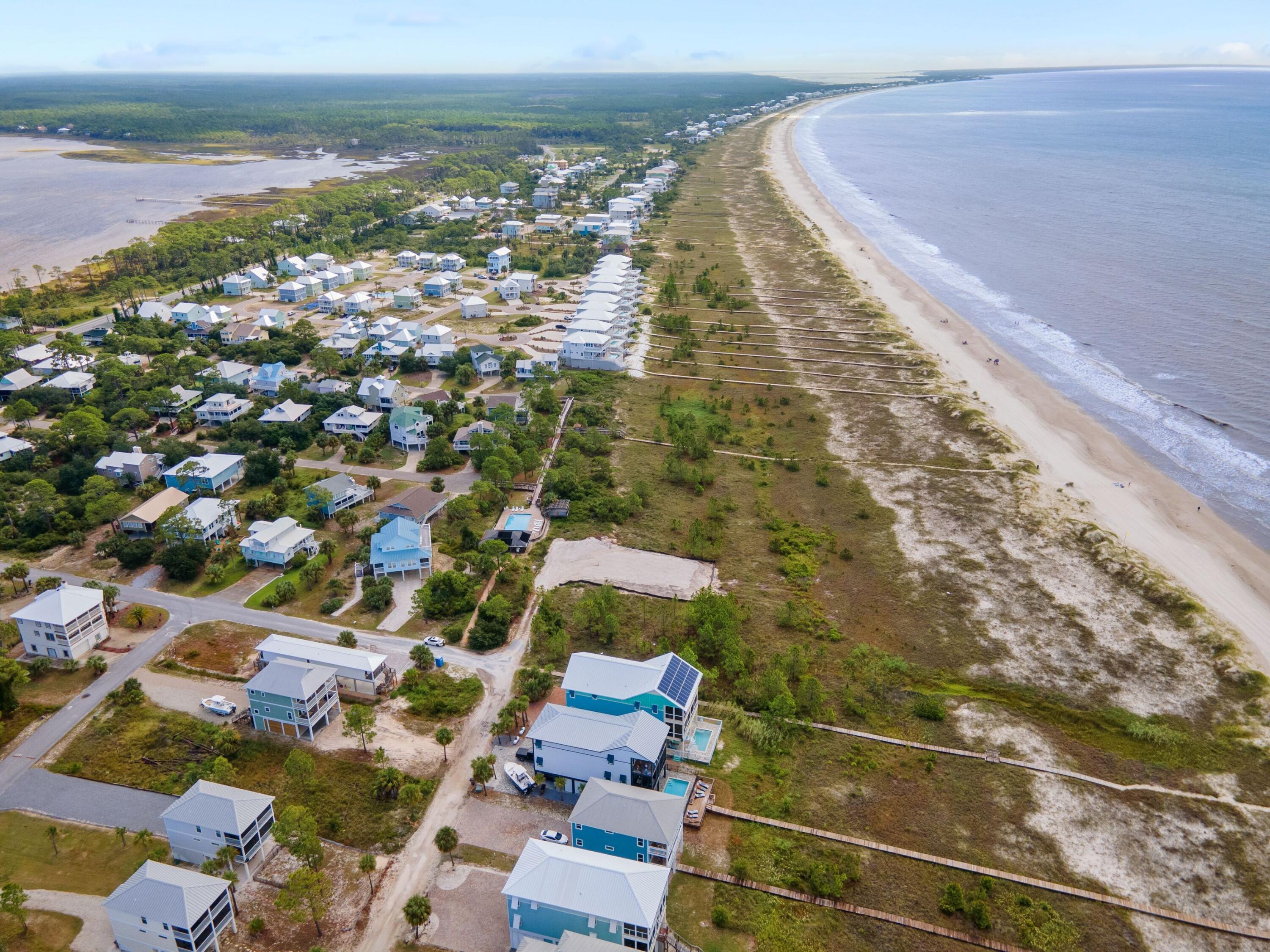 292 Pebble Beach Avenue Port St. Joe, FL 32456 - Photo 6 of 23 an aerial view of residential houses with outdoor space