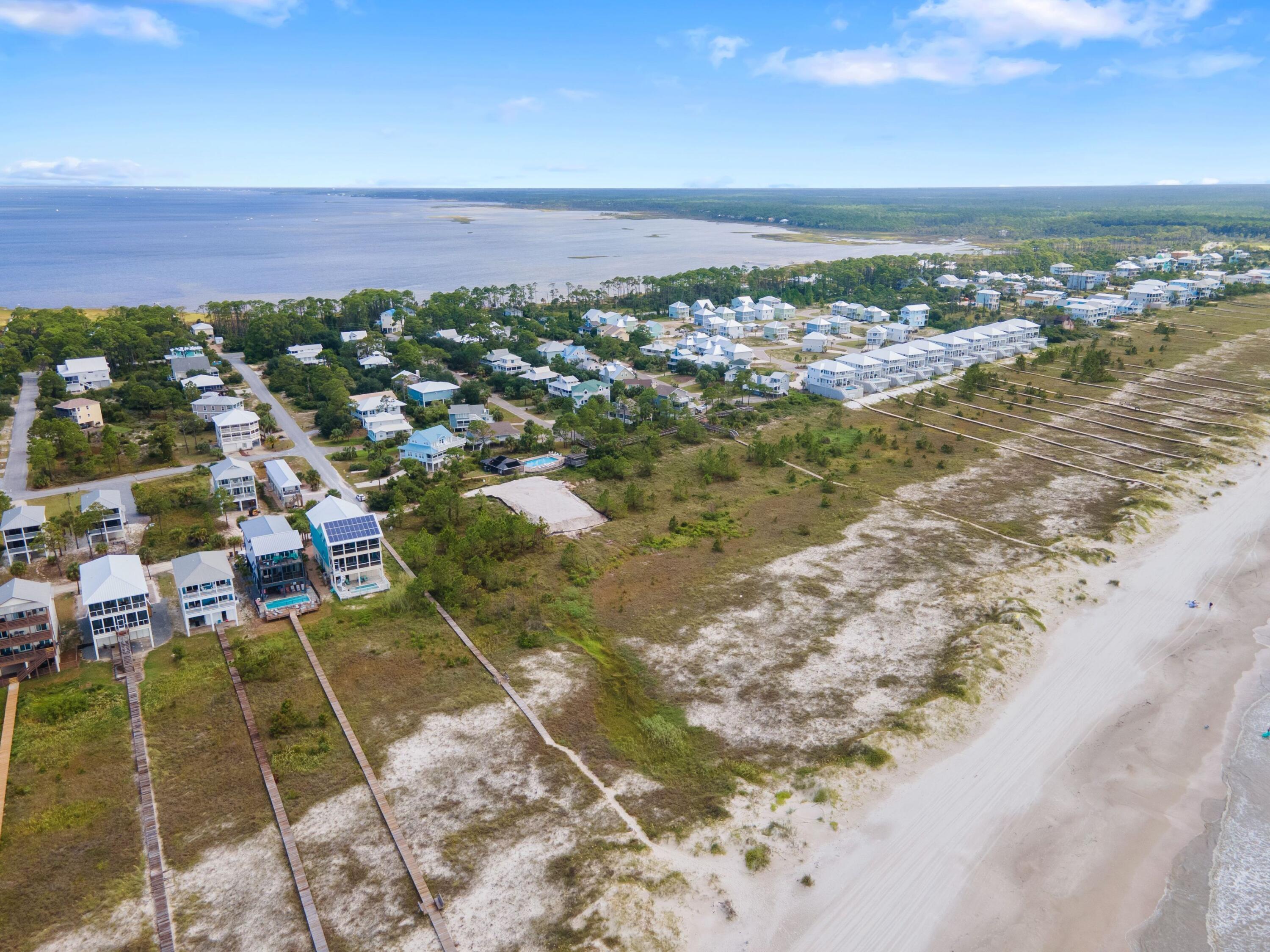 292 Pebble Beach Avenue Port St. Joe, FL 32456 - Photo 9 of 23 a view of a city with ocean view