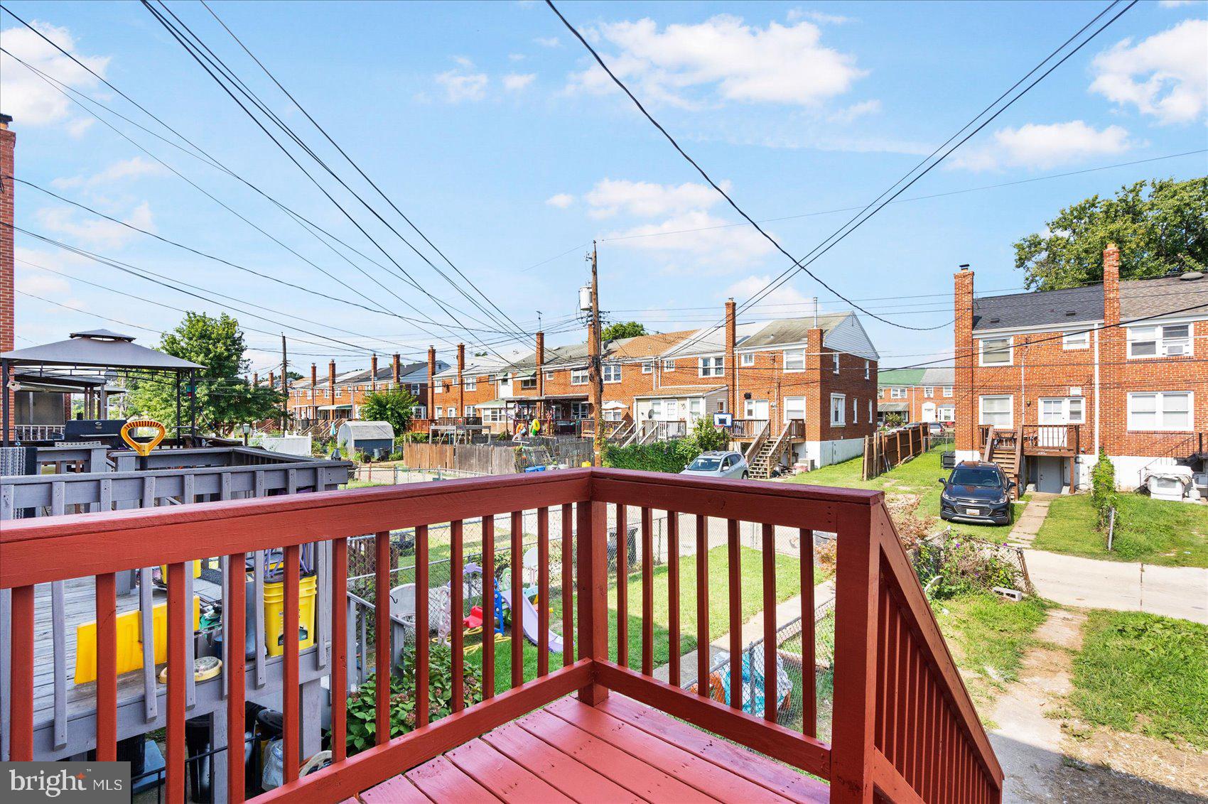 1932 Haselmere Road Dundalk, MD 21222 - Photo 32 of 40 a view of city from a balcony