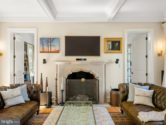 a view of kitchen with furniture and large window