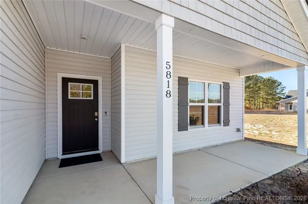a view of front door of a house