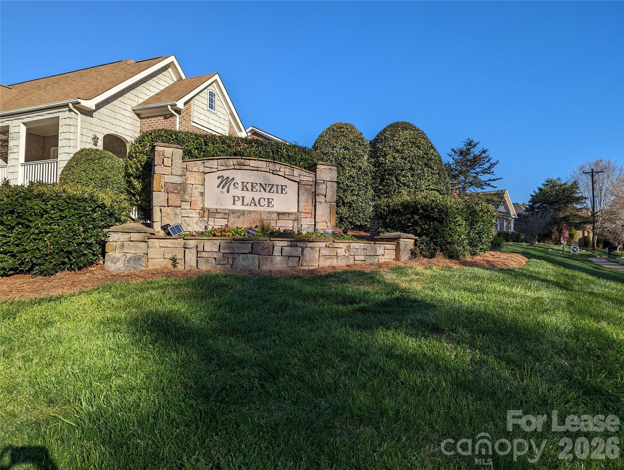 20207 Colony Point Lane Cornelius, NC 28031 - Photo 25 of 26 a front view of a house with garden