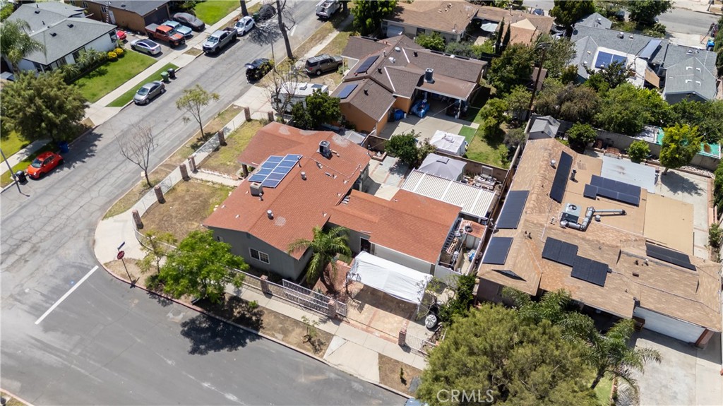 13655 Chase Street Arleta, CA 91331 - Photo 33 of 34 an aerial view of residential house with outdoor space
