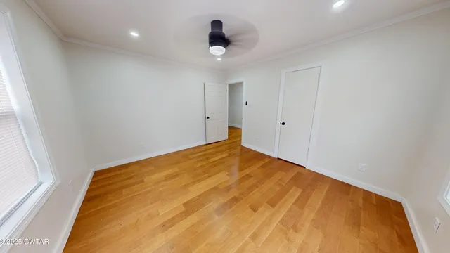 a view of empty room