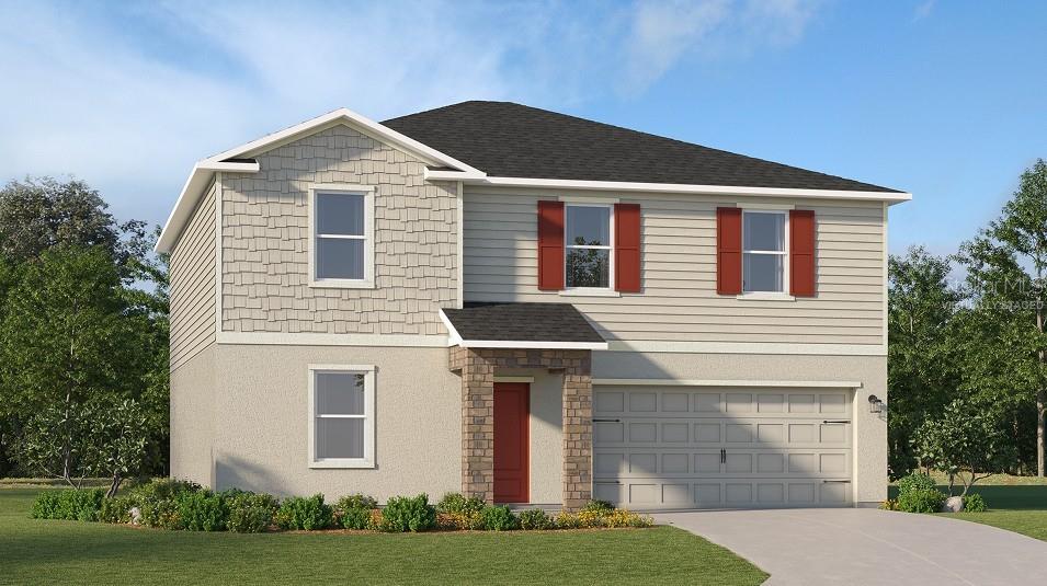3644 Rolling Rdg Bend Davenport, FL 33837 - Photo 1 of 1 a front view of a house with a yard