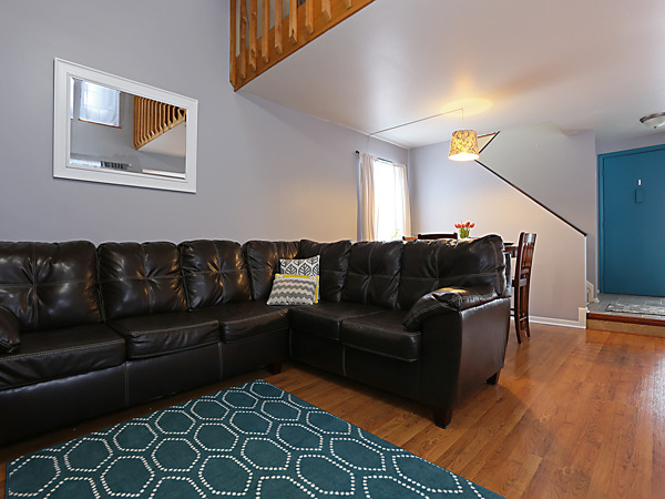 737 Shepard Court Gurnee, IL 60031 - Photo 9 of 18 a living room with furniture and a wooden floor
