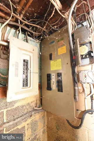 a view of storage and utility room