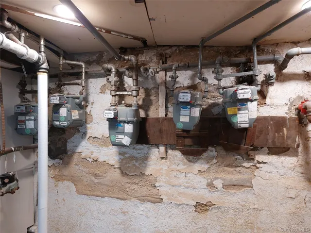 a view of a storage room