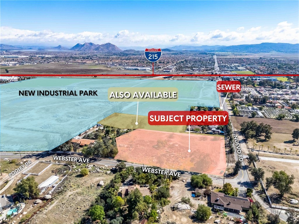 24001-24002 Nuevo Road Perris, CA 92570 - Photo 4 of 7 3.08 acres vacant land for sale in opportunity zone 1/2 mile from the I-215 interchange