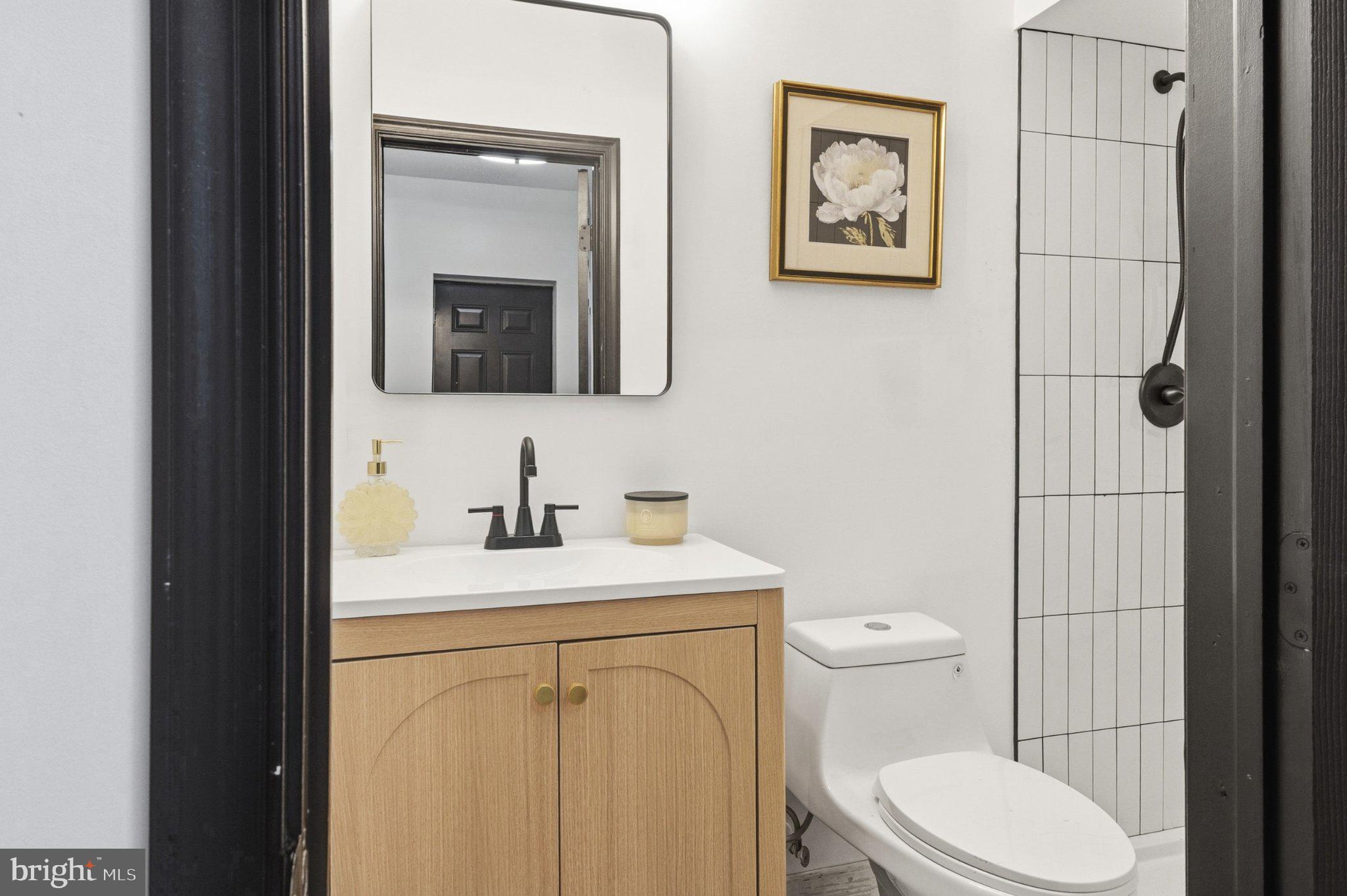 610 Scott Street Baltimore, MD 21230 - Photo 10 of 23 Sleek modern bathroom with elegant touches.