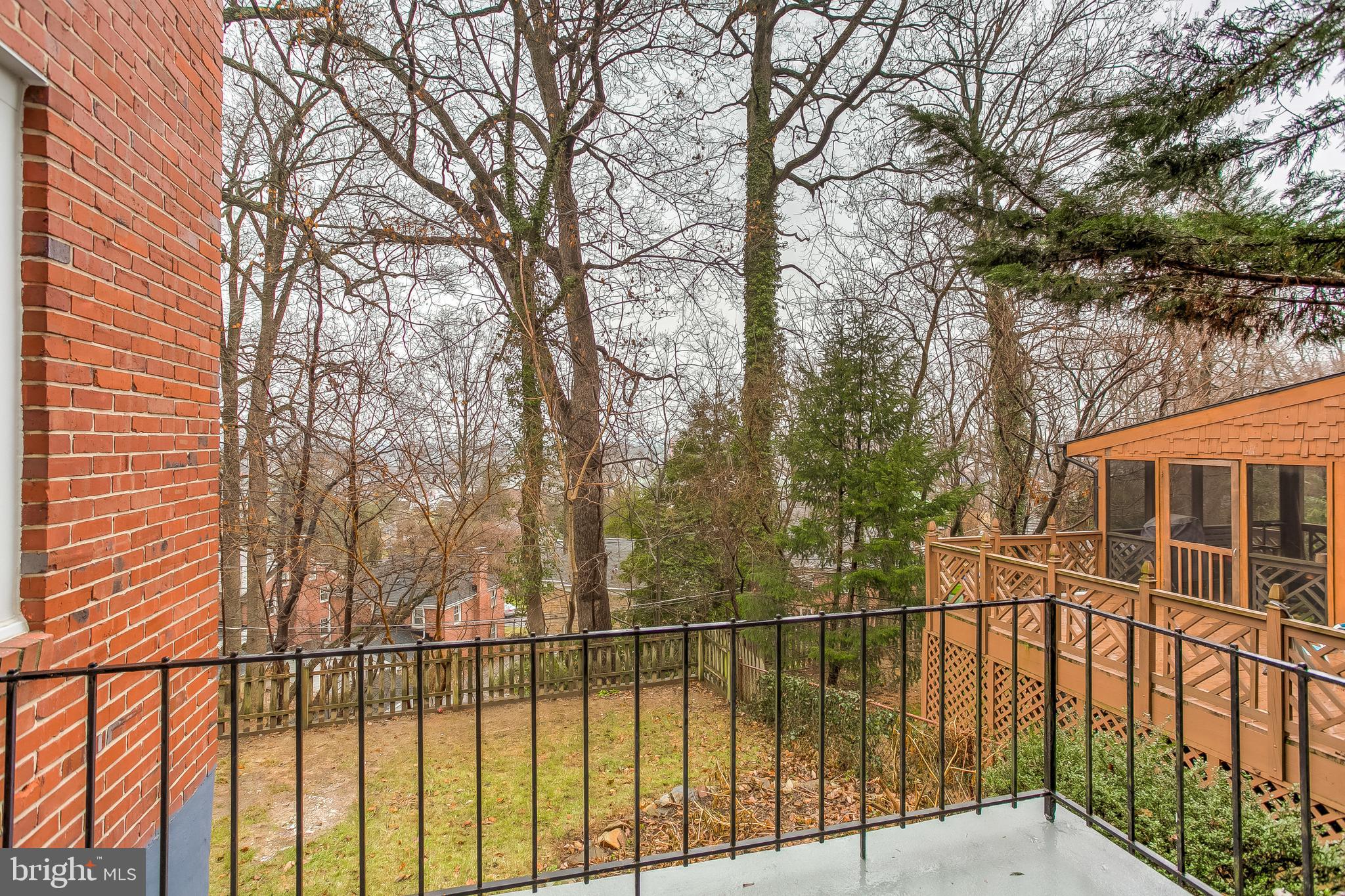 508 West Joppa Road Towson, MD 21204 - Photo 16 of 48 Balcony from formal dining room.