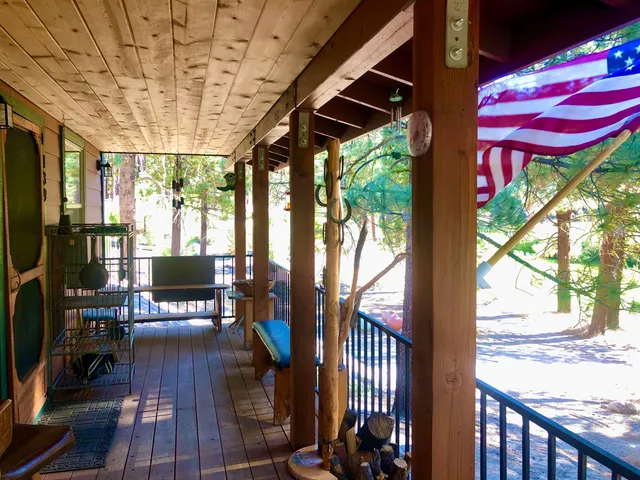 a view of outdoor seating