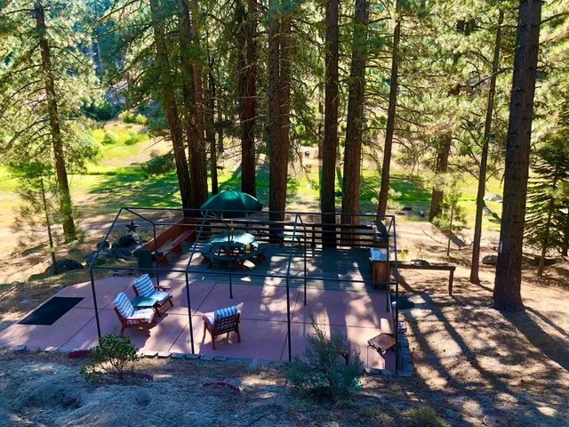 a view of outdoor space and yard