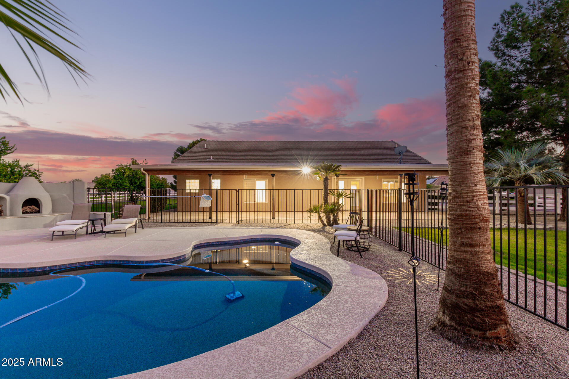 4273 South 165th Way Gilbert, AZ 85297 - Photo 46 of 56 a view of a house with backyard and sitting area