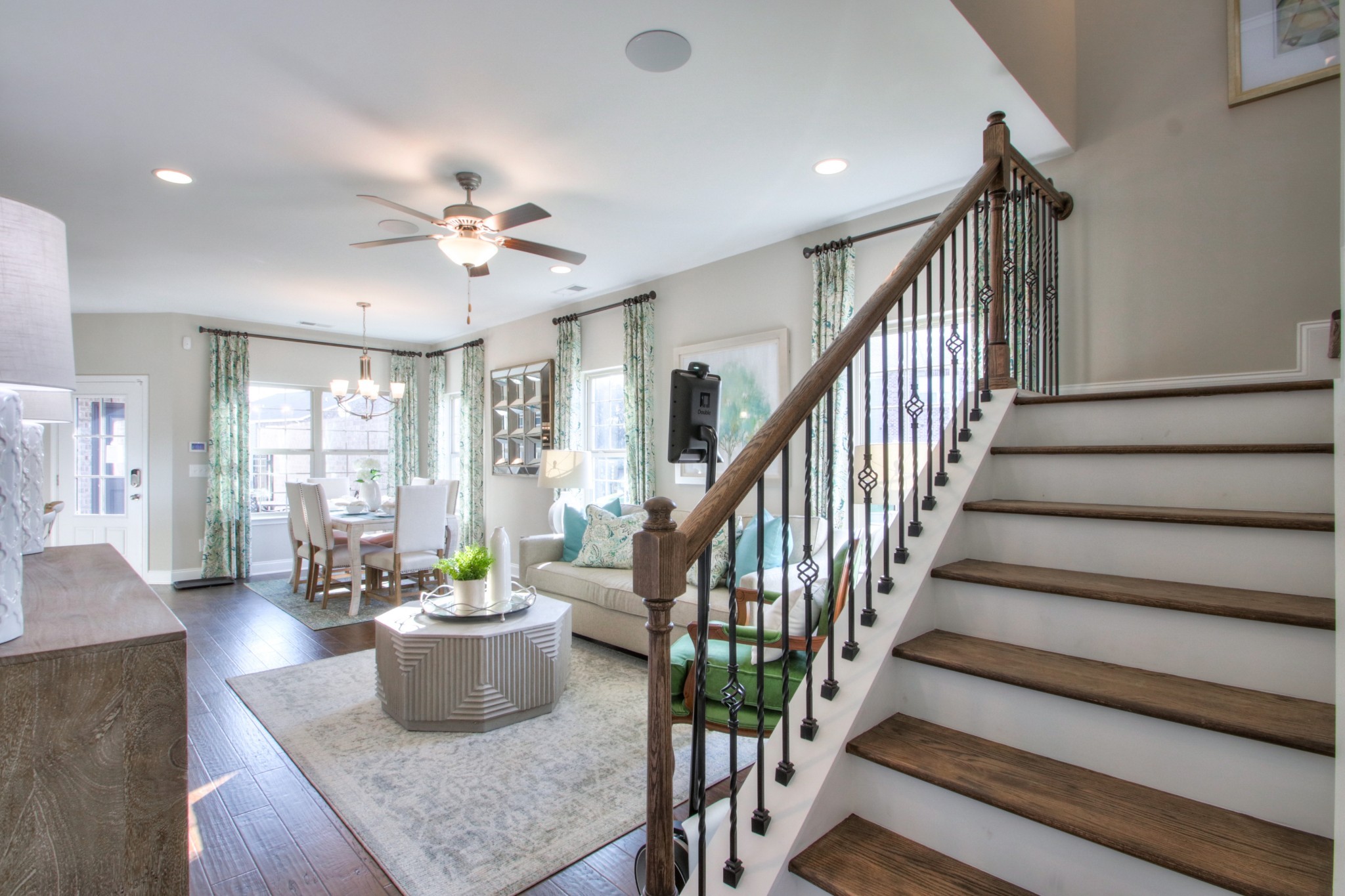 223 Cloverbrook Way Gallatin, TN 37066 - Photo 11 of 51 a view of entryway dining room and hall with wooden floor