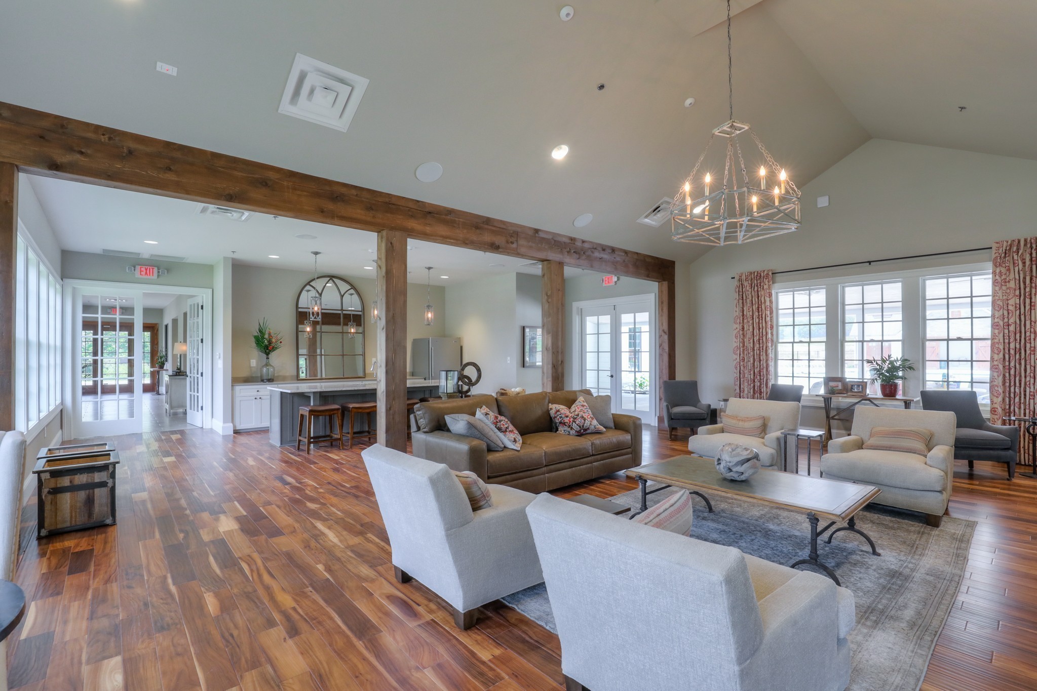 223 Cloverbrook Way Gallatin, TN 37066 - Photo 36 of 51 a living room with furniture and a chandelier